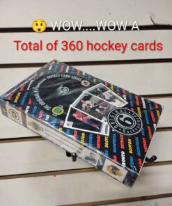 WOW..... sealed display case of 36 packs of original 6 hockey cards