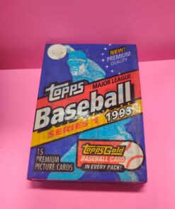 Seal pack of 1993 baseball cards