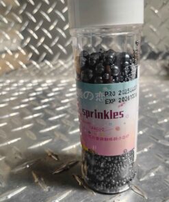 Sprinkles silver... date is current