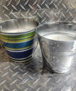 Citronella candle 32Oz.... bucket design may vary