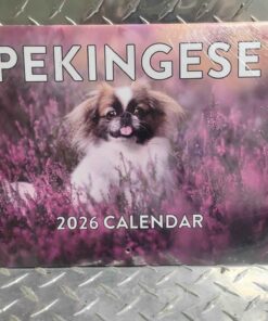 Pekingese puppy calendar