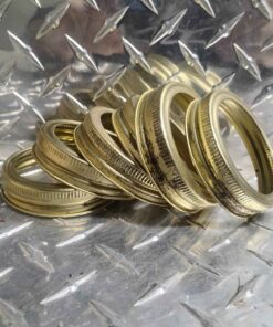 Qty 6 snap lid rings