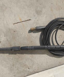 Pressure washer hose and gun