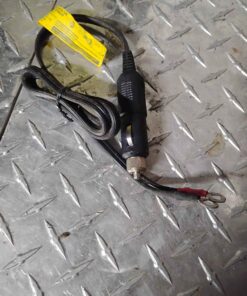 Cigarette lighter plug with length of wire
