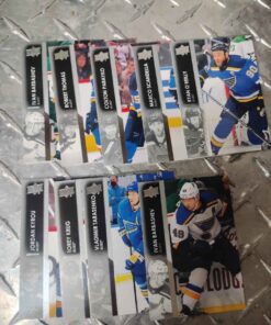 9 St Louis Blues Hockey cards