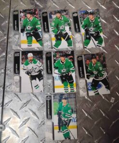 7 Dallas Stars hockey cards