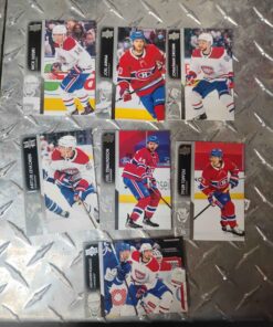 7 Montreal Canadiens hockey cards