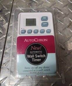 Automatic wall switch timer