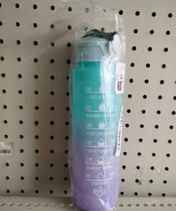 Motivational water bottle