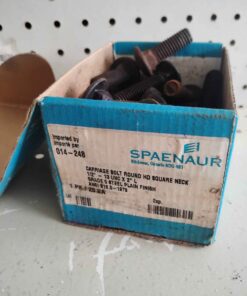 Carriage bolt round HD square neck