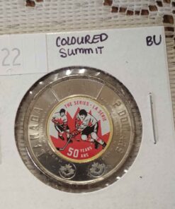 Uncirculated Color 50 years the series toonie