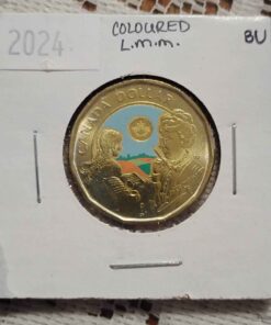 Uncirculated Color Lucy Maud Montgomery loonie
