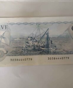 1979 Canadian $5 bill