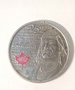 Tecumseh 1812 color quarter