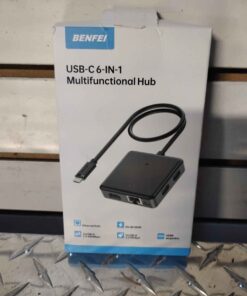 USB -C to 6 in 1 multi function hub