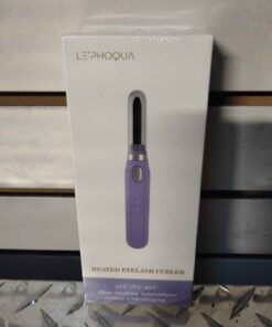 Heated eyelash curler