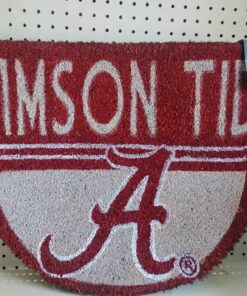 Crimson Tide front door mat