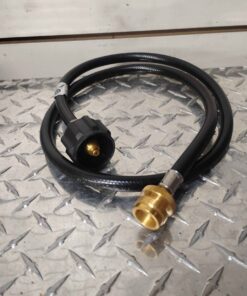 Propane adapter hose (large tank can be used to replace the small expensive tanks)