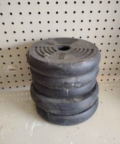 Assorted round weights