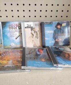 6 country and gospel CDs