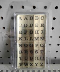 Alphabet stickers
