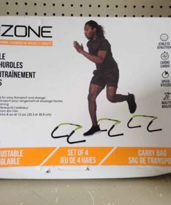 Go zone adjustable training hurdles