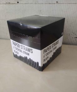 Box of 625 straws