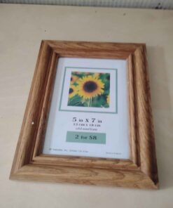 Wood frame picture frame