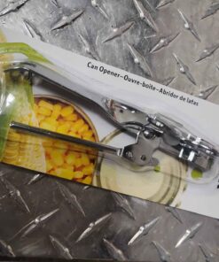Stainless can opener