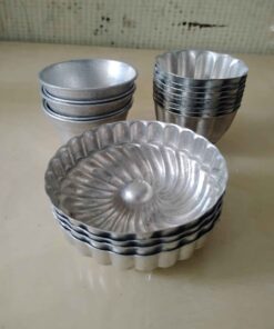 Aluminum jelly pans