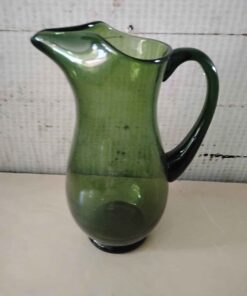 Beautiful green pitcher