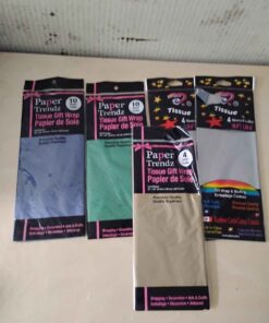 Assorted colors tissue paper