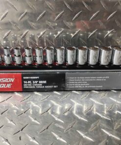 Mac tools laser etched metric socket set up to 19 MM
