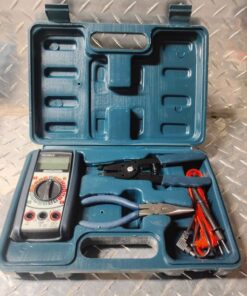 Mastercraft multimeter kit with case