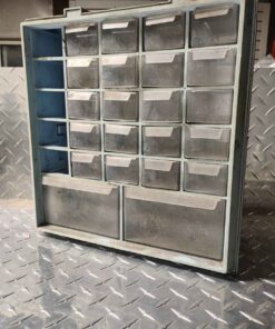 27 drawer parts drawer ....2 missing