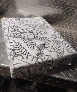 Ledger size copy paper........ distressed packaging