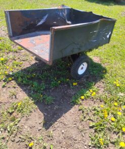 Tow behind cart ..a little TLC will give you a nice cart... selling as is