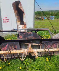 7 foot single auger snow blower.... remember last winter....buy now and save
