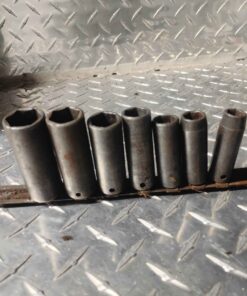 Snap-on deep impact socket set 3/8"-3/4