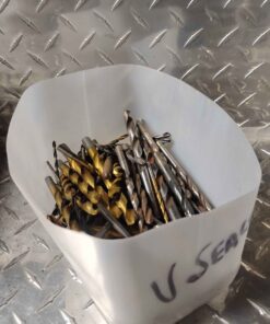 Large assortment of drill bits