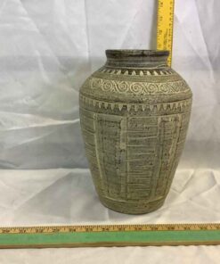 Textured Terracotta Vase 10.5”