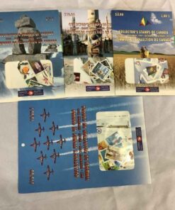 1999 Canada Stamps 4 pkgs