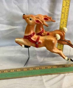 Vintage Plastic Reindeer