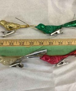 Clip-on Bird Ornaments