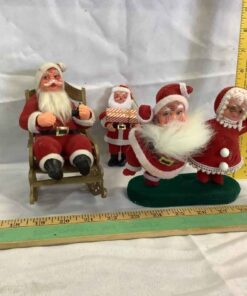 Vintage Santa Decorations