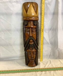 Wooden Mask 29”h