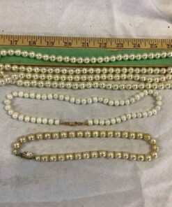 3 “Pearl” Necklaces