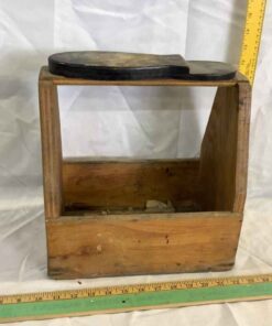 Wooden Shoe Shine Box