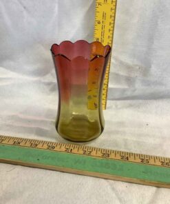 Amberina Vase