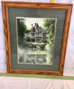 Framed Art signed Walter Campbell